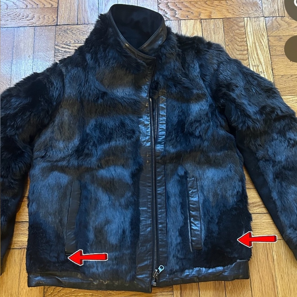 Helmut Lang Fur Coat - Picture 7 of 8